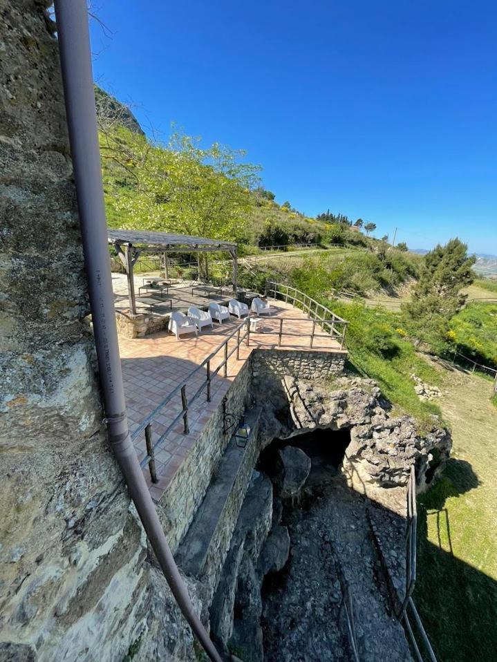 La Casa Sulla Roccia Villa Enna Exteriör bild